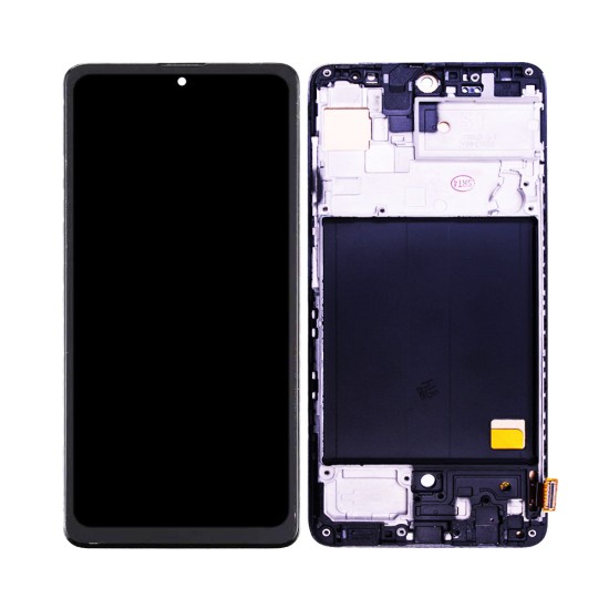 Touch+Display+Frame Samsung Galaxy A51 2020/A515 Preto